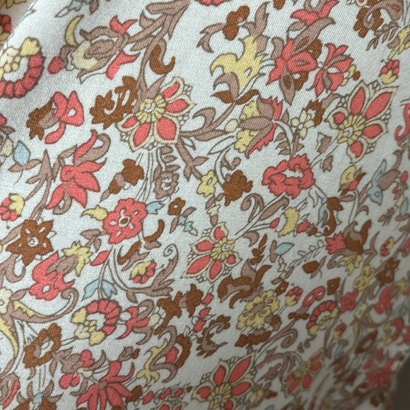 Lane Bryant Women’s Plus Size Floral Open Cardigan 18/20 2X Cream - Picture 2 of 6